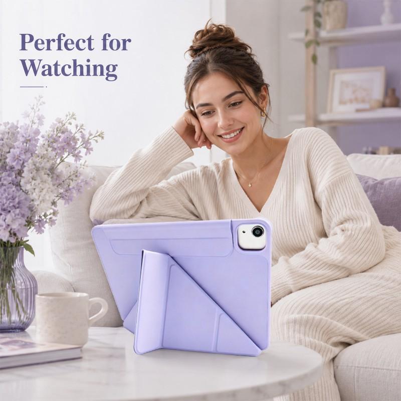 Magnetic Y-Fold IPad Case 10th Gen Air 4 5 6 7 8 Shockproof Stand Smart Sleep Silicone Cover