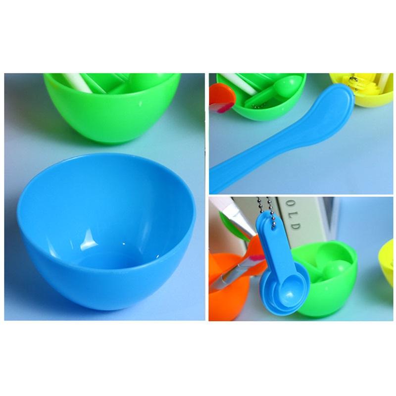 Facial Mask Mixing Bowl Set, DIY Beauty Mask Brush & Stirring Tool Kit, Skin Care Cosmetic Applicator Tools
