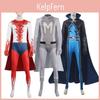 Megamind Cosplay Onesie With Cape For Stage Performances And Anime Role Play