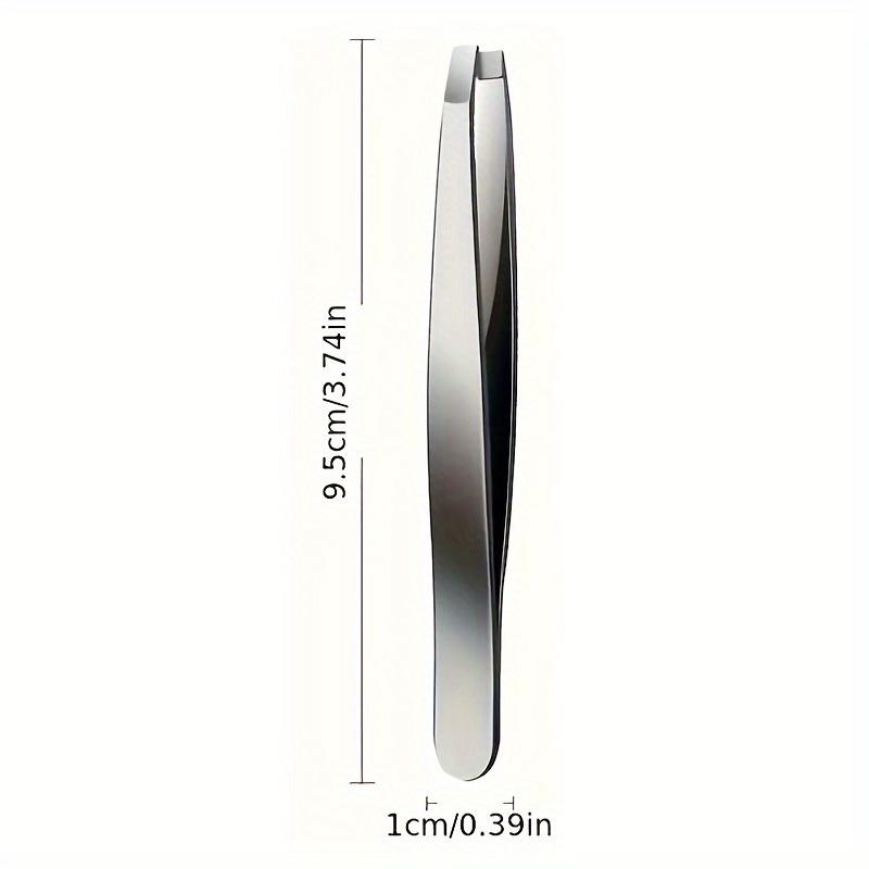 

1 шт. Зажим для бровей из нержавеющей стали для мужчин и женщин, высокоточный пинцет, высокоточный зажим для клеток, зажим для прыщей