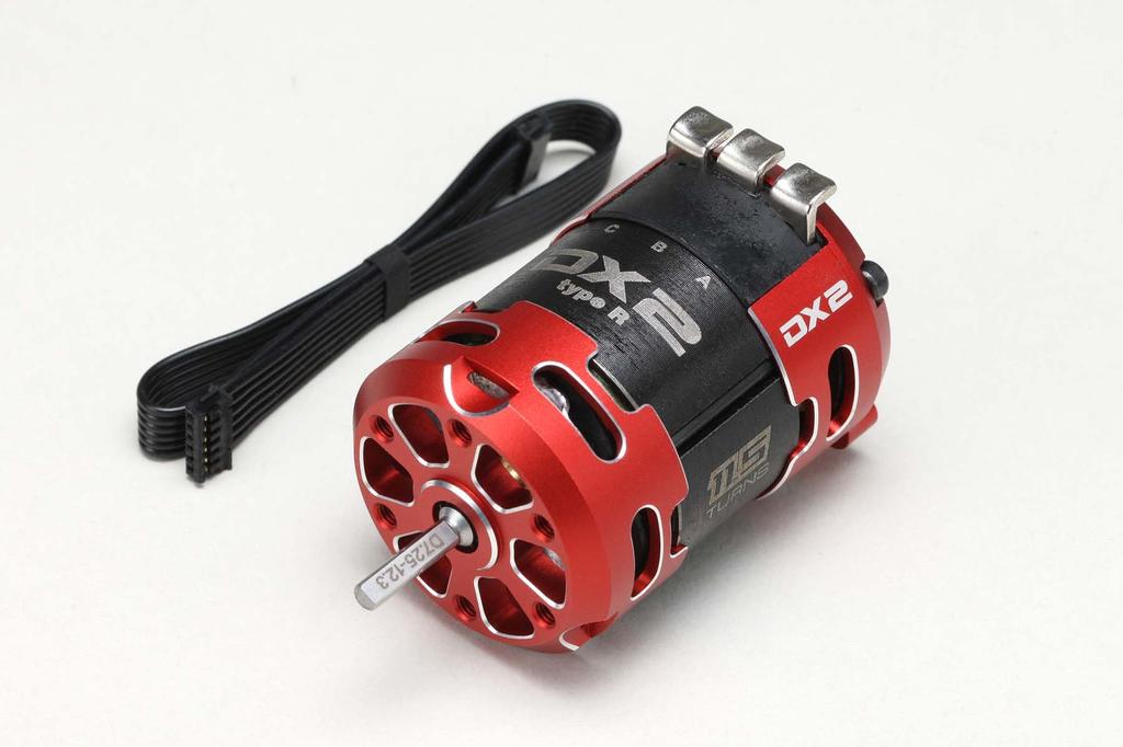 Yokomo DX2 Type-R Brushless Motor 11.5T (Red) Drift Performance (12.3x7.25x24) RC Brushless Motor - RPM-D2115RR