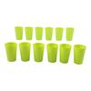Colorful Plastic Cups Unbreakable Drinkware Lightweight Drinking Cups