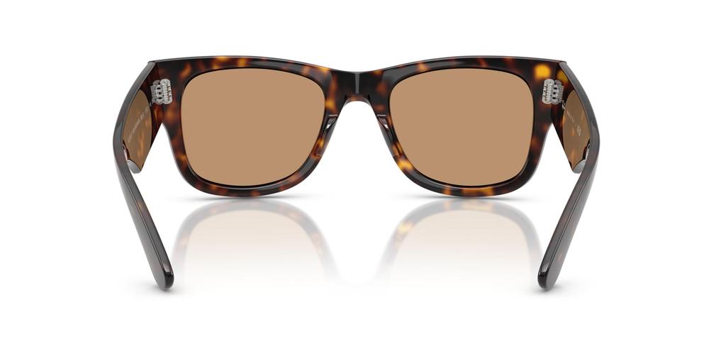 Wayfarer Mega Havana Brown Sunglasses 0RB0840SF Polarized [Ray-Ban] 902/5352