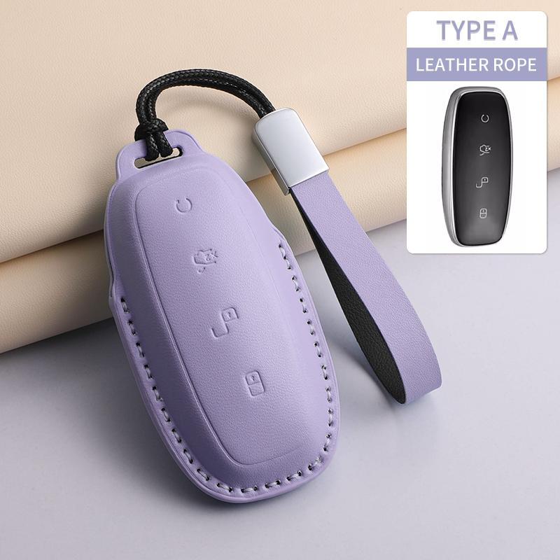 Car Key Case Cover For DENZA D9 Z9 DM EV GT N7 N9 N8 DM Cars Remote Key Case Cover Shell Anti-Scratch Decorative Car Accessories