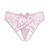 Sexy Lace Pure Lust Seduction Women's Briefs Mood Hollow Bow Mid-waist Comfortable Cotton Crotch Girl Panties