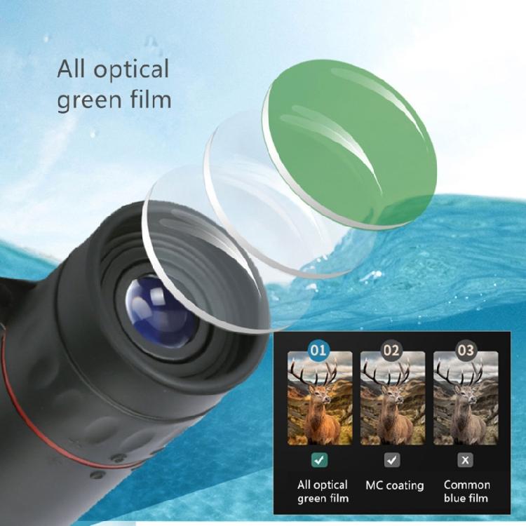 8X Monocular Telescope 1000M/7000M Mini Pocket Monocular Telescope for Traveling