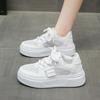 Women's shoes 2025 new summer popular little white shoes women's casual shoes versatile thick baseplate shoes women