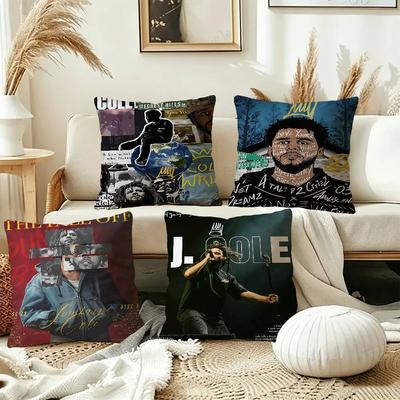 Singer JCole Pillow Cushion Cover Pillowcase Living Room Sofa Home Decor Customized