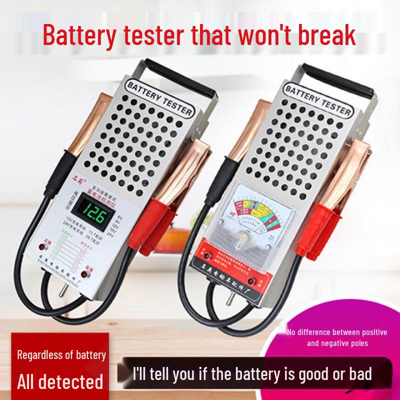 High-Precision Car Battery Voltmeter and Tester for EVs