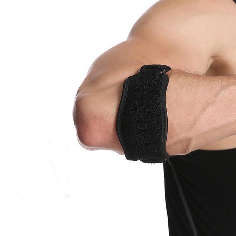 

1Pcs Adjustable Basketball Tennis Golf Elbow Support Golfer S Strap Elbow Pads Lateral Pain Syndrome Epicondylitis Brace