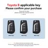 Obudowa kluczyka do samochodu ze stopu cynku pełna pokrywa dla Toyota Auris Corolla Reiz Avensis Verso Yaris Aygo Rav4 Scion TC IM 2015