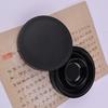 5-Inch Hot Pot Inkstone with Cover Double Circle Anti-drop and Anti-dry Ink Inkstone for Students' Calligraphy