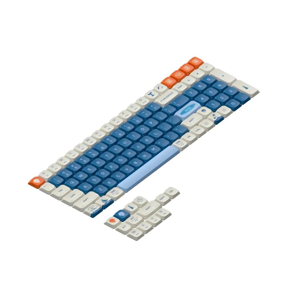 Nuphy - Shiokaze nSA Dye-sub PBT Tastenkappen - Tastenkappen für Shiokaze Mechanische Tastatur