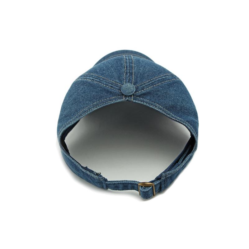 Spring Autumn Women's Sunscreen Hat Ponytail Panama Cap Denim Baseball Cap