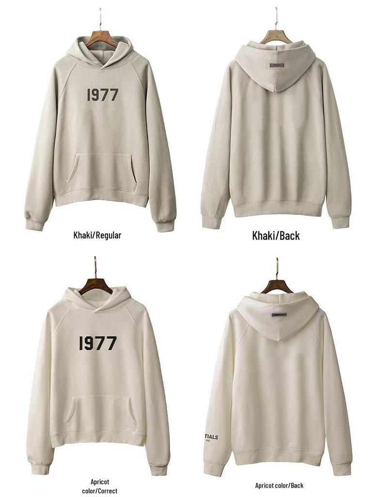 CrossFOG Essentials 1977 High Street Couple Hoodie for Men & Women