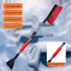 Two-in-One Snow Shovel & Ice Scraper: Winter Glass Cleaning Brush