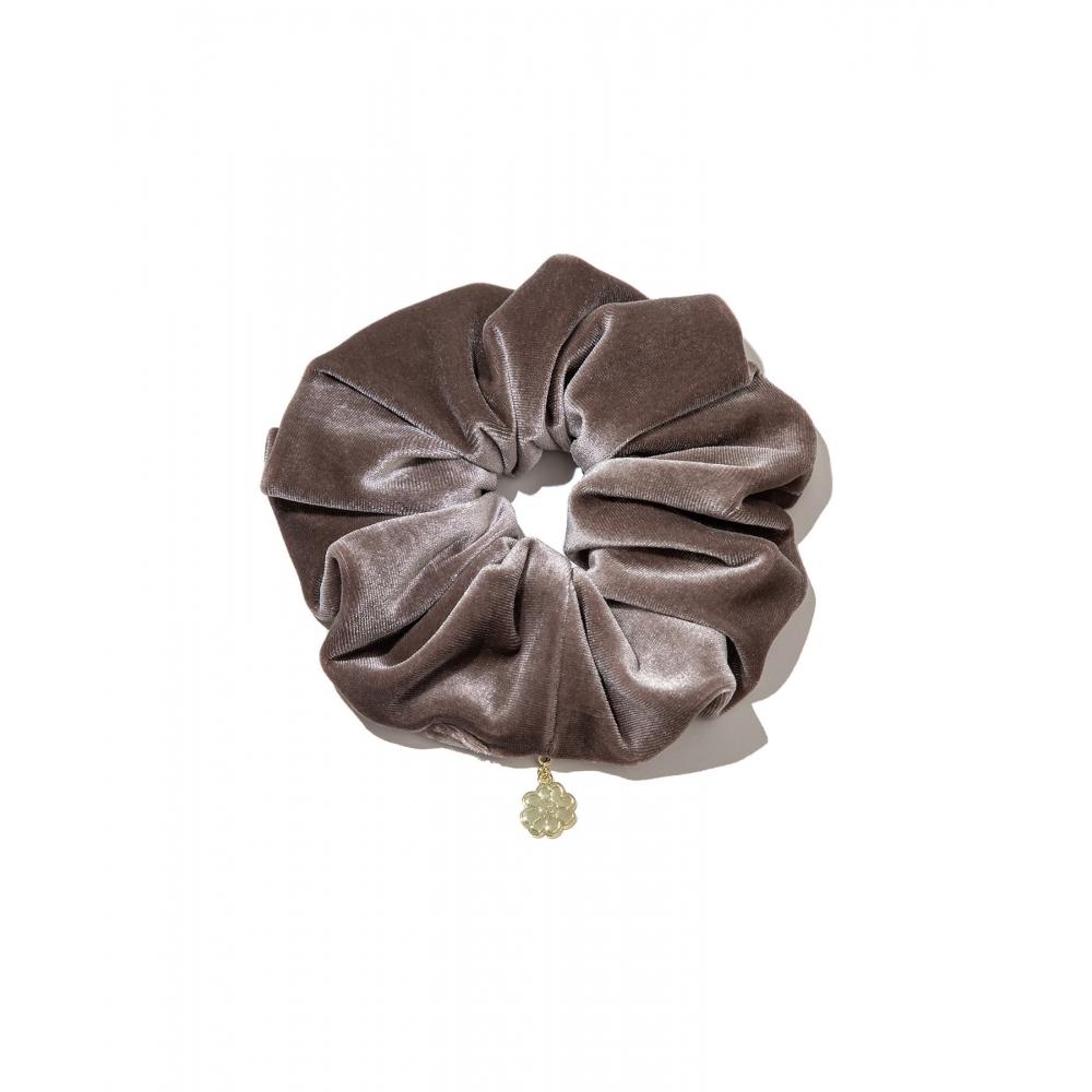 

WHATITISNT Florey Scrunchie Brown