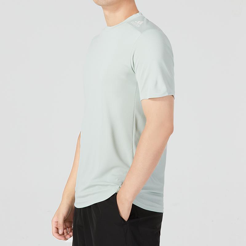 adidas Designed for Training HEAT.RDY HIIT Tee Linen Green Men Streetwear HJ9772