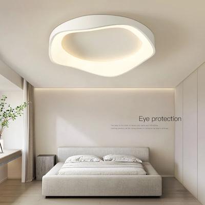 Nowoczesna lampa sufitowa LED do wnętrz, światło do sypialni, do salonu, jadalni, kuchni, dekoracja domu, nordycka oprawa mieszkaniowa
