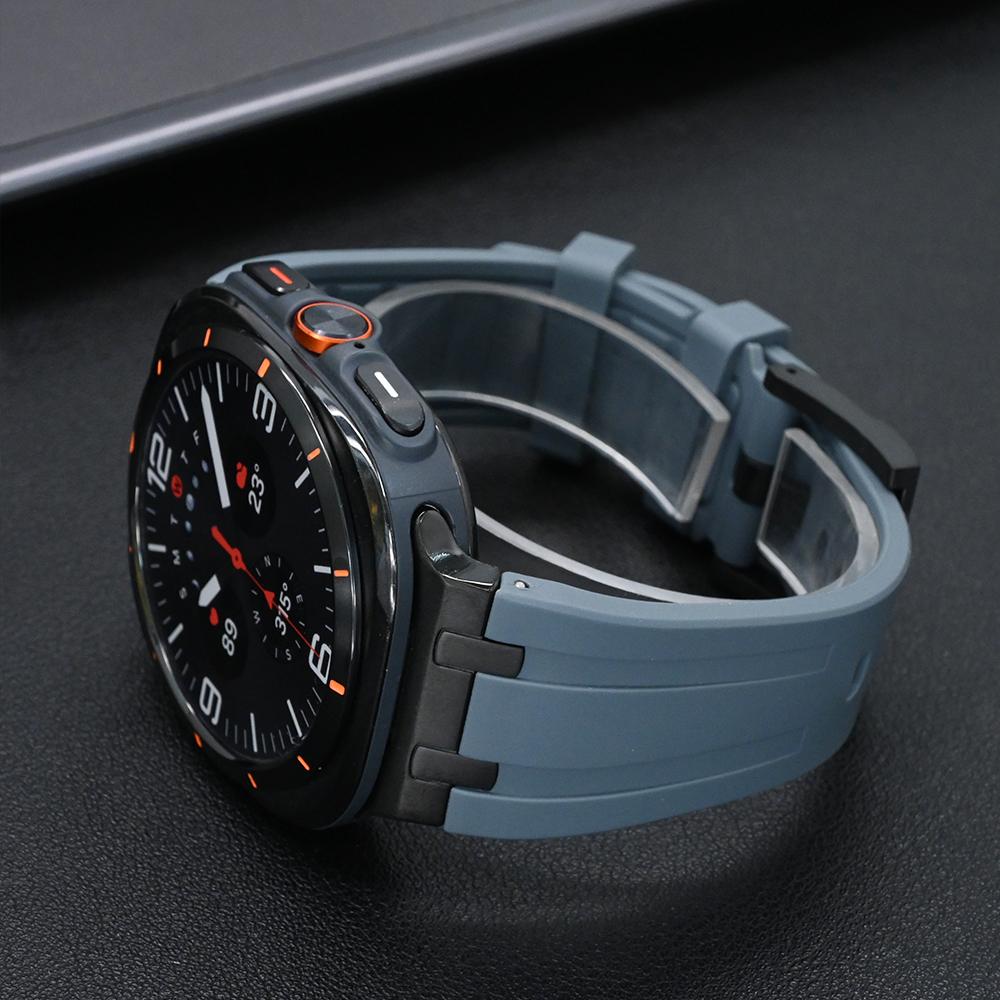 Silicone Bracelet for Samsung Galaxy Ultra Watch 7 47mm Men's Strap for SAMSUNG GALAXY ULTRA 7 47MM Sports Band Luxury Watchband