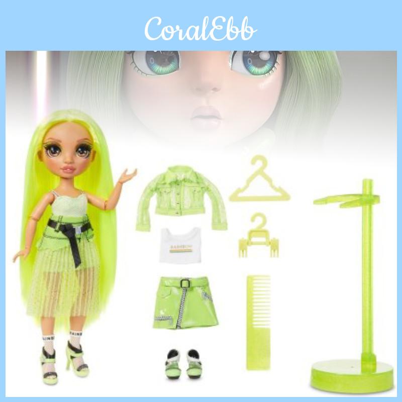 Rainbow High Fashion Doll Set For Girls Princess Dress-up Toy With Interchangeable Outfits Realistic Doll