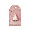 48PCS DIY Christmas Ornament Tags Multicolor Gift Packaging Supplies  For Gift Boxes