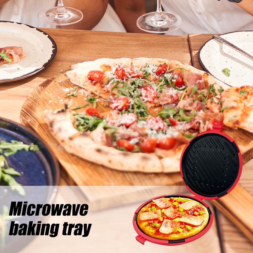 Silicone Microwave Baking Tray High Temperature Resistant Non Stick Coating Oven Dishwasher Safe Cooking Accessories