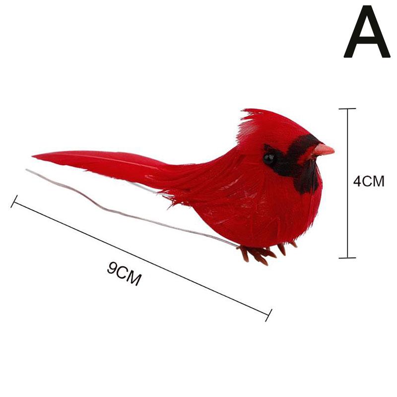 1PCS Parrot Artificial Birds Fake Foam Animal Simulation Feather Birds Models DIY Wedding Home Garden Ornament Decoration