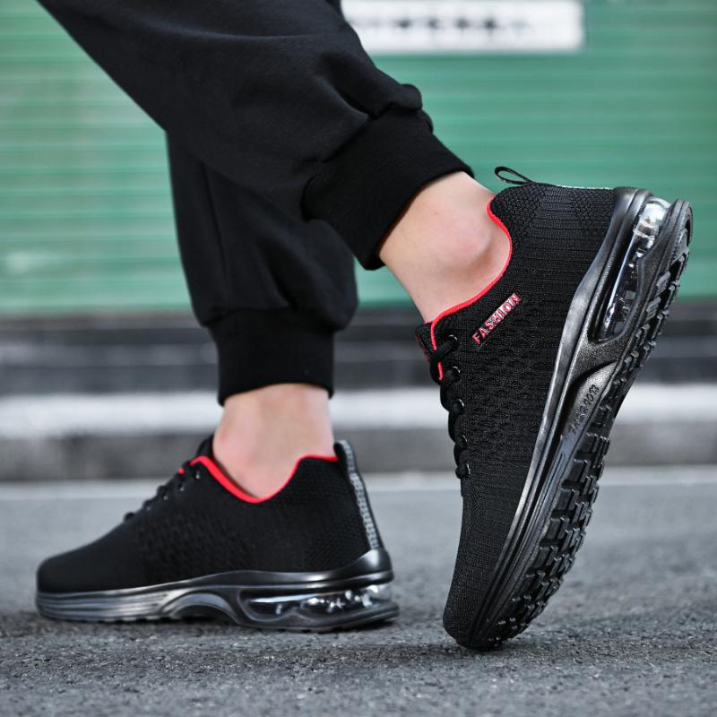 Air Cushion Shoes Feimai Mesh Shoes Men's Shoes Teenagers Spring Autumn Outdoor Running Shoes Breathable And Casual Comfortable