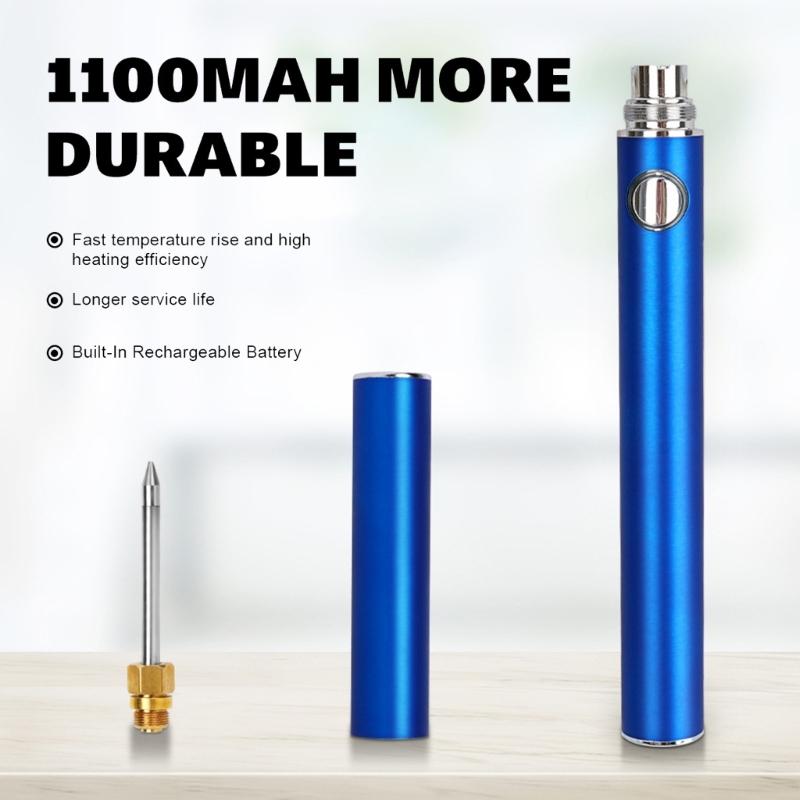 Charging Portable Soldering Iron Four-speed Adjustable with Cover Mini New Type-C Charging Port Wireless Soldering Iron