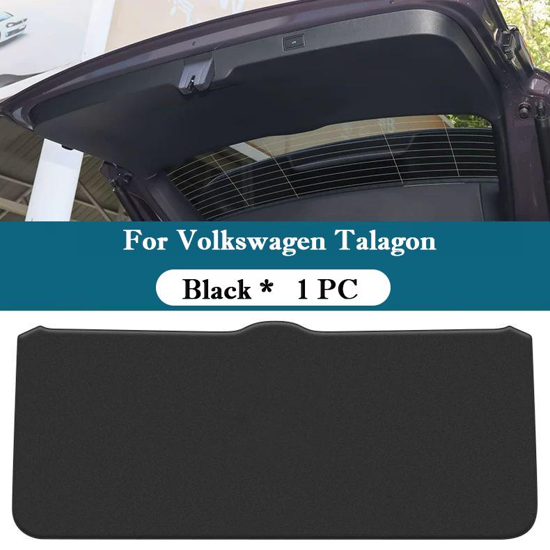 For Volkswagen VW Talagon -2025 Car Boot Tailgate Kick Pad Leather Anti Kick Anti-dirty Trunk Door Mat Protection Accessorie