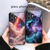 Hot Orange Gold Color For iPhone 17 Air 16 E 15 Plus 14 Pro Max 13 12 Mini 11 5 6 7 8 Plus XR XS Max SE Black Glass Phone Case