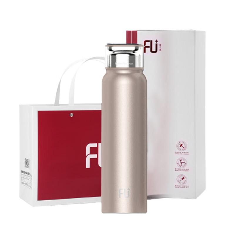 Fuguang 400ml Vacuum Insulated Tea Mug