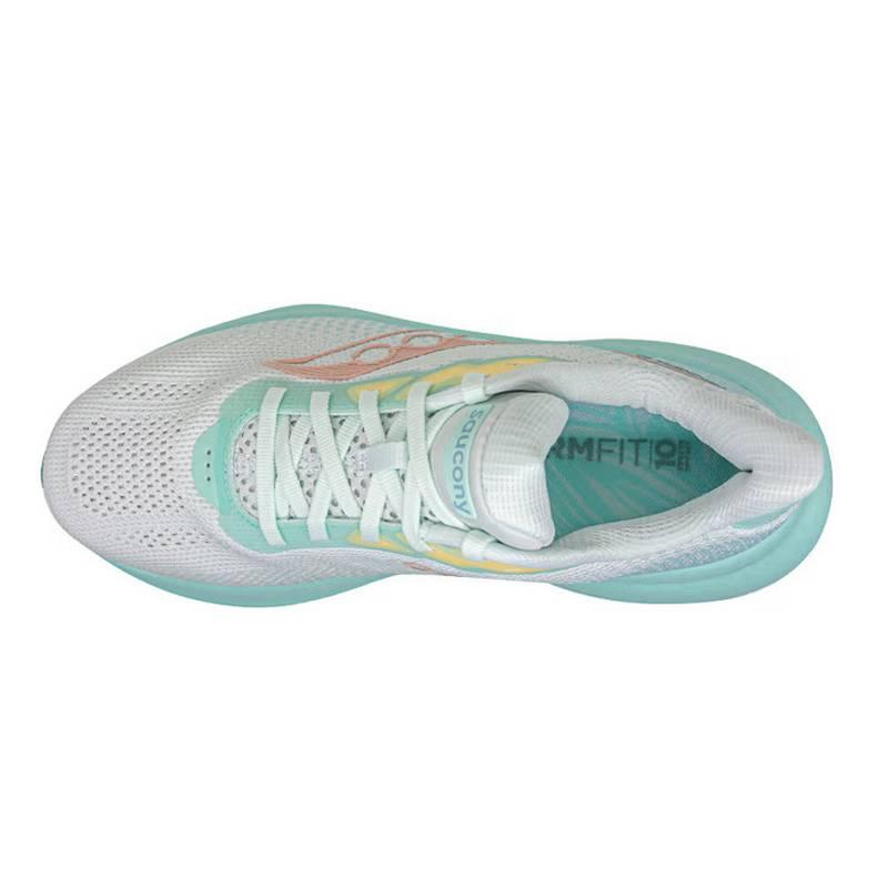SAUCONY Triumph 23 Comfortable Soft Cushioning Durable Breathable Resilient Casual Running Shoes Unisex Running Shoes White S31023-555