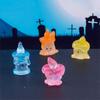 Colored Halloween Candle Figurine Resin Mini Mini Candle Ornament DIY Decorations Funny Candle Statue Holiday Party Decor