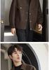 Men's Trendy Casual Lapel Jacket - Spring & Autumn 2025 Collection