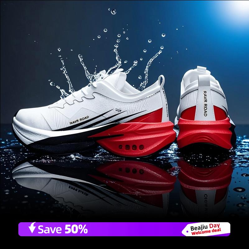 

Мужские спортивные кроссовки для бега, повседневные, марафонские, дышащие, легкие, женские, удобные, спортивные, нескользящие, для ходьбы на открытом воздухе 45 чёрный