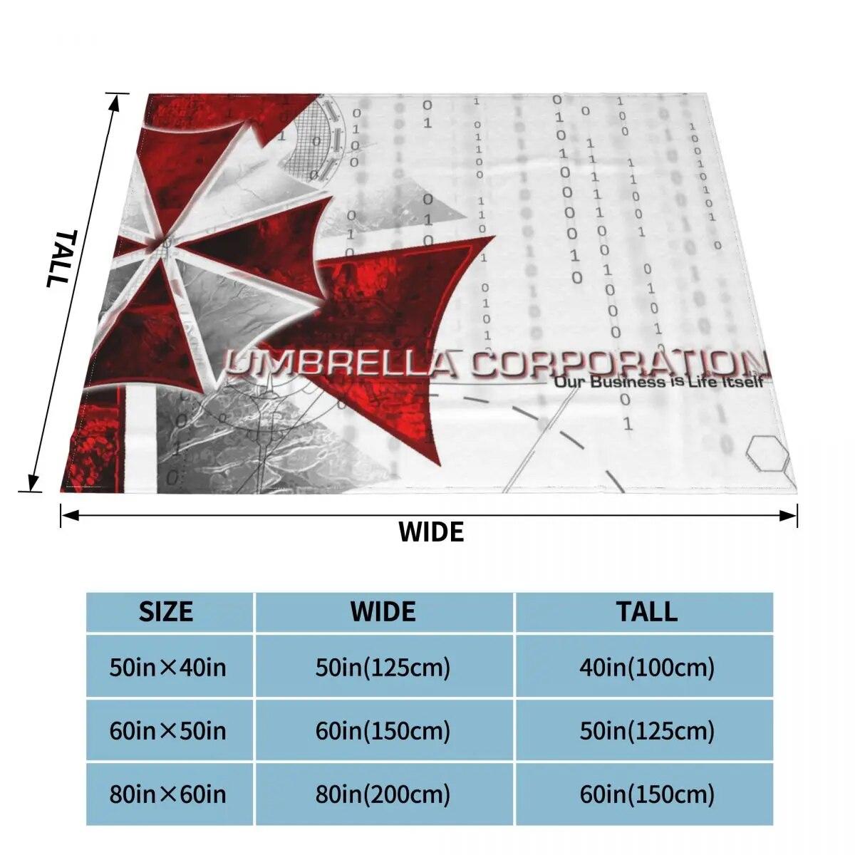 

Umbrella Corps Corporation Одеяло Фармацевтическая компания Флисовые новинки Мягкие пледы для покрывала Лето 75x100cm 30x40in