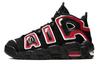 Air More Uptempo Black White Laser Crimson GS 415082-010