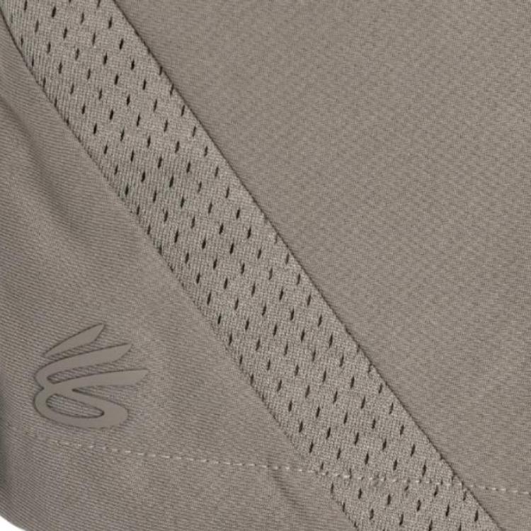 Under Armour Comfortable Solid Color Stretch Casual Shorts Men shorts Smoke-Gray 1383425-200