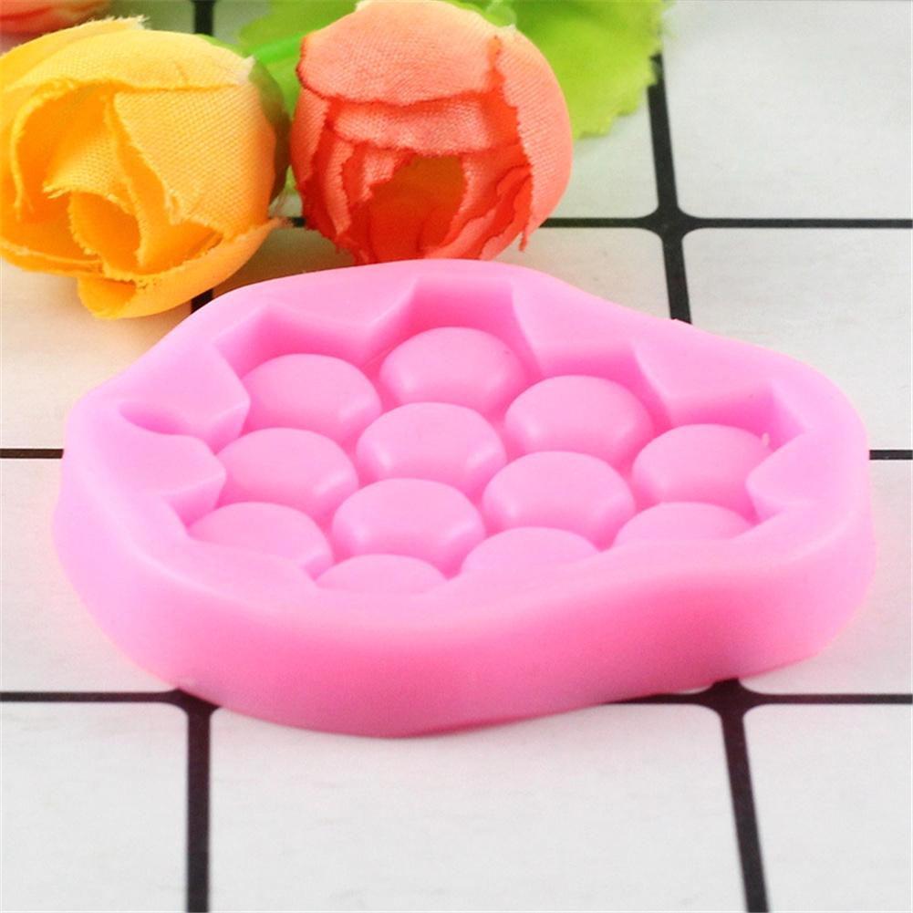 Mini  Honeycomb  Silicone  Cake  Molds Fondant Chocolate Candy Biscuit Baking Diy Mould