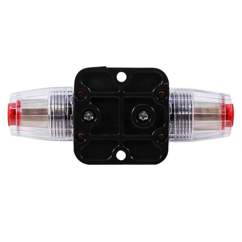 

Protection Reset 40A Circuit Breaker 12V~24V Convenient Breaker Resettable Easy Use Car Breaker Inverter 40A