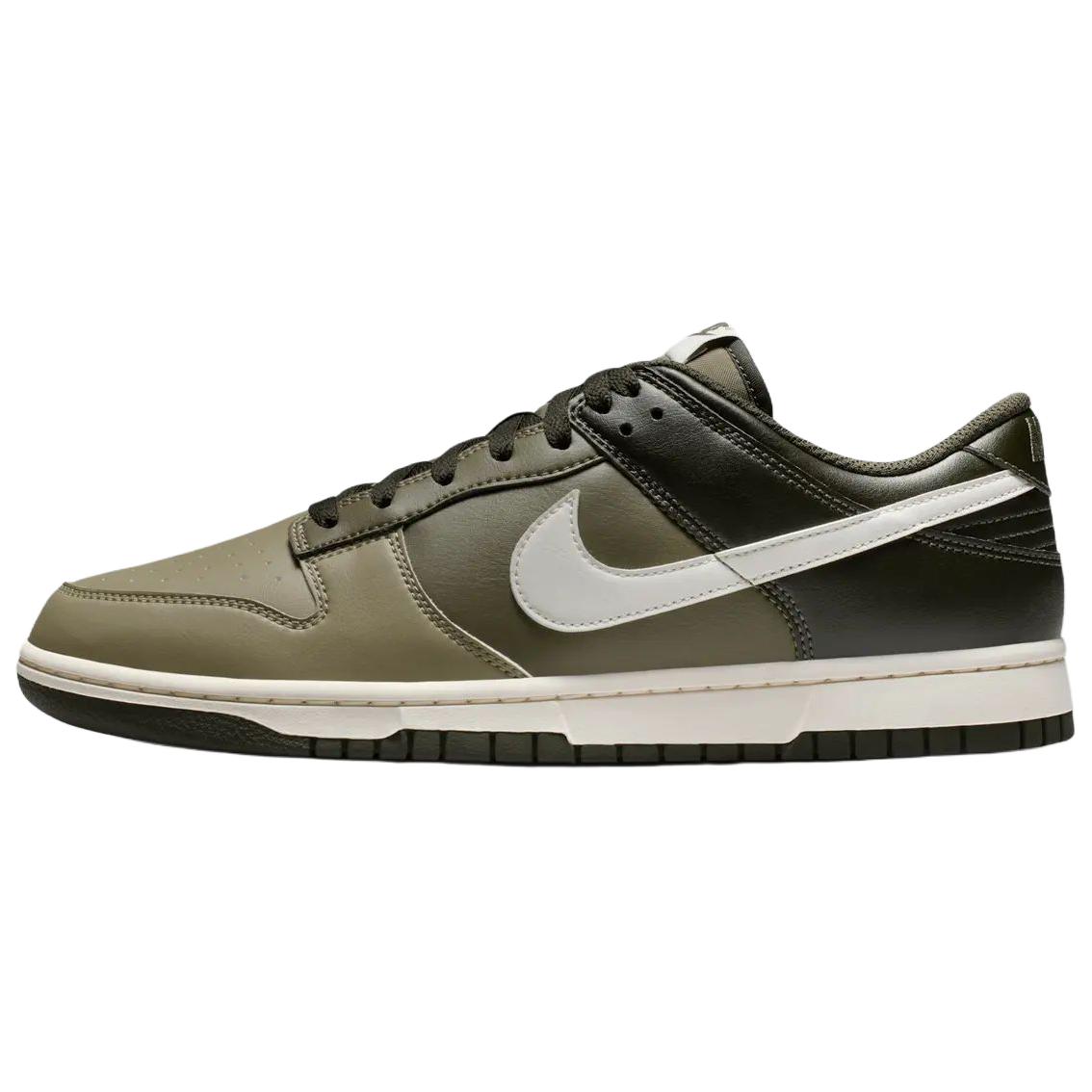 

New Nike Dunk Low top Skateboard Shoes Unisex Olive Green HF5441-203 42