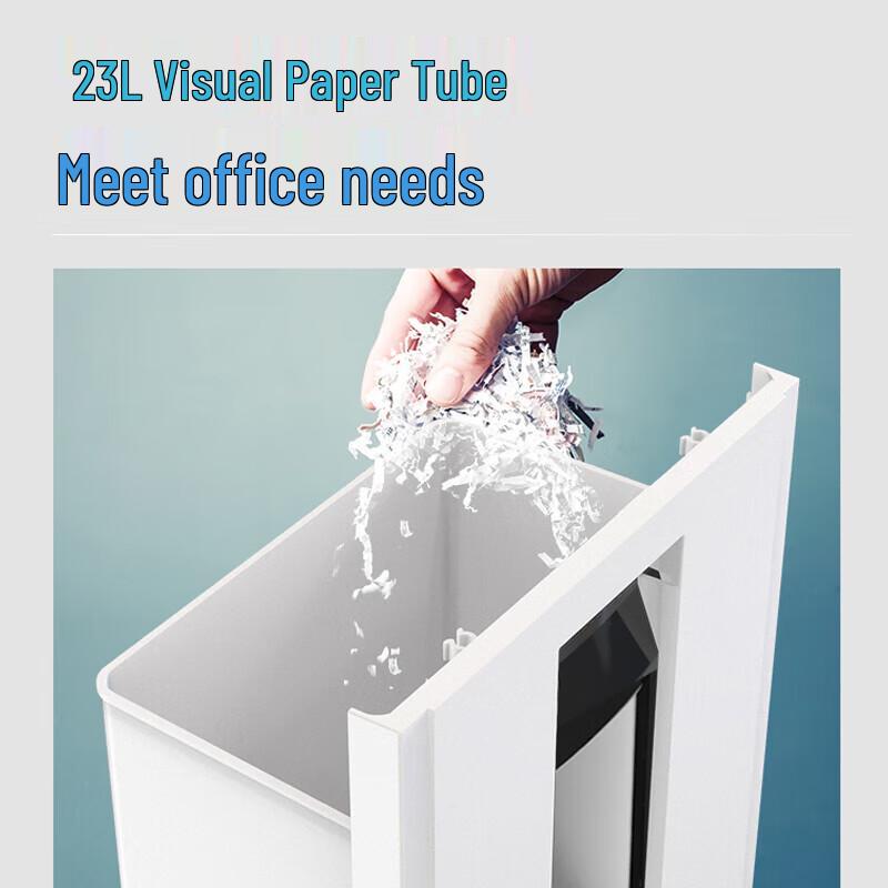 Deli High-Security Commercial Office Shredder CN plug (adapter included)