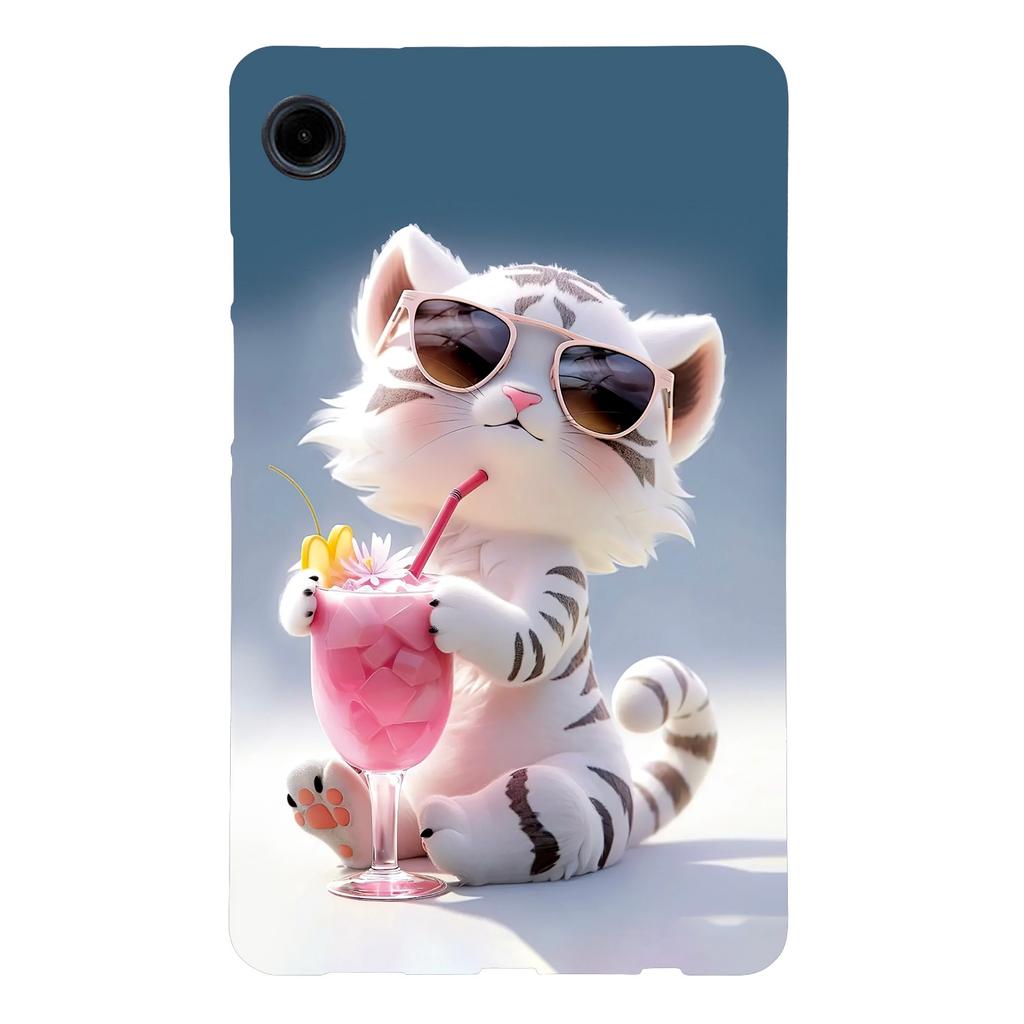 For Samsung Galaxy Tab A9 Case Pattern Printing Slim Soft TPU Tablet Cover