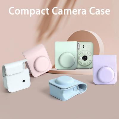 Camera Bag Stylish Faux Leather Perfect Fit Ultimate Protection Camera Case for Fuji Polaroid Mini12