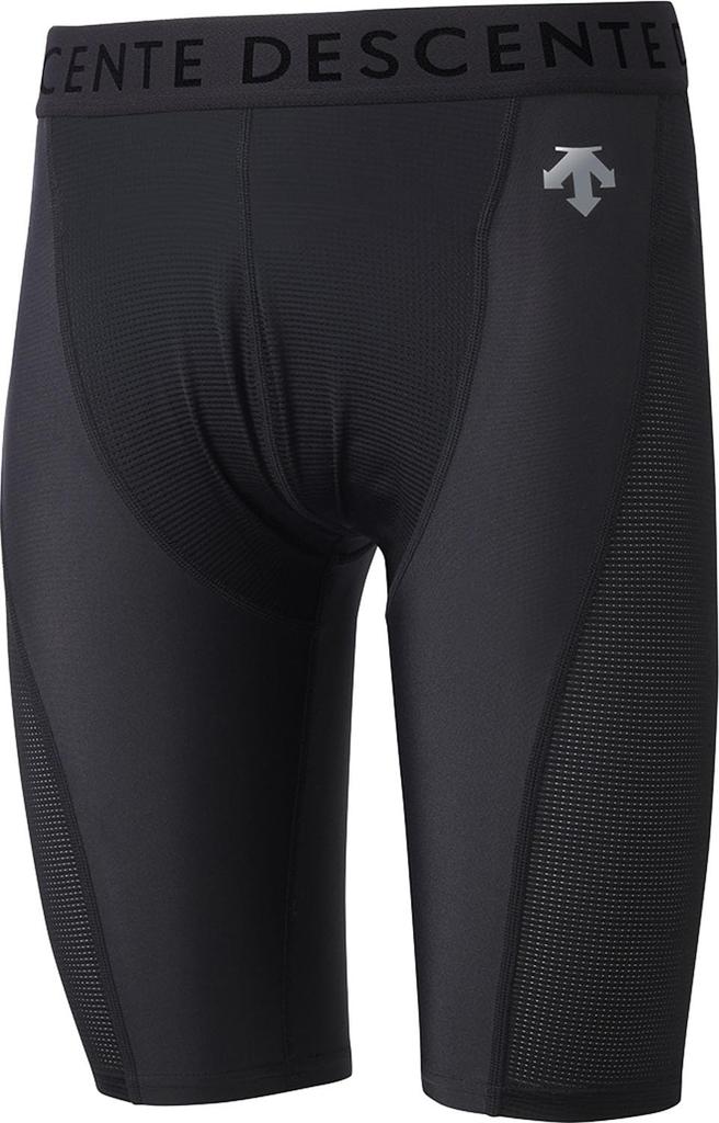 DESCENTE Baseball Underwear Baseball Inner Pants Black XO Men's Tights, (COOL), (BLK)