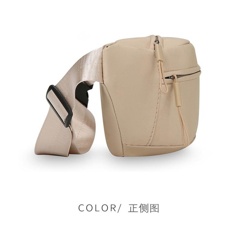 1 Stück Unifarbene Bauchtasche Damen Einfach Freizeit Reise Schulter Umhängetasche Sport Handy Tasche Outdoor Tragbar Mode Brusttasche Trend