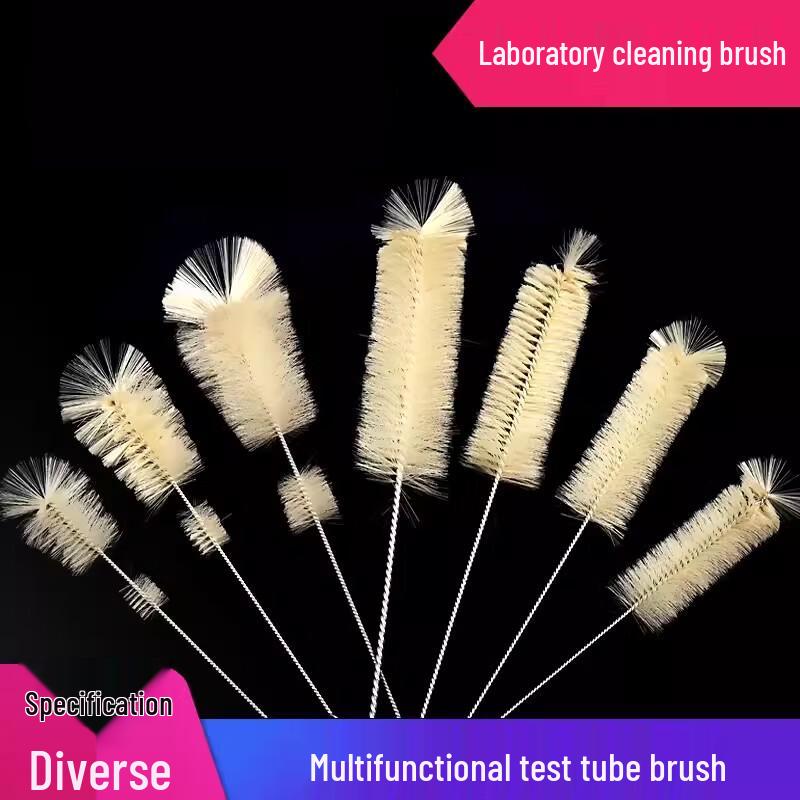 6-Piece Wool & Pig Hair Lab Brush Set