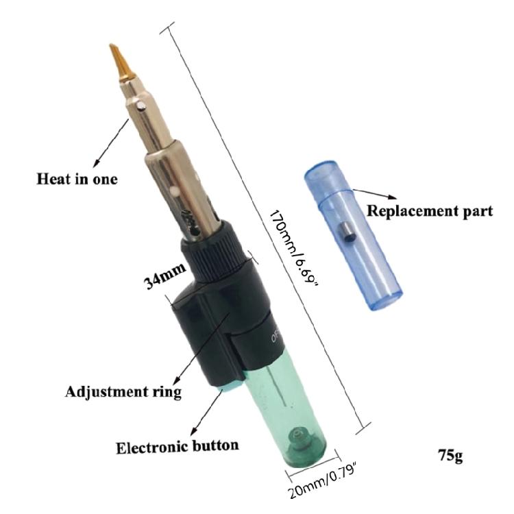 Portable Mini Cordless Torch Soldering Iron Pen Type Gas Iron Welding Solder